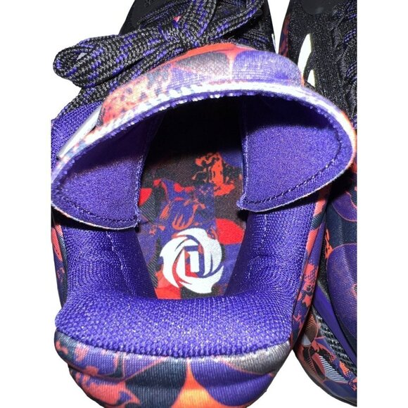 NEW! Adidas Adizero D Rose 11 Lunar Basketball Shoes Black Sneakers Men\'s Size 8 main image 5